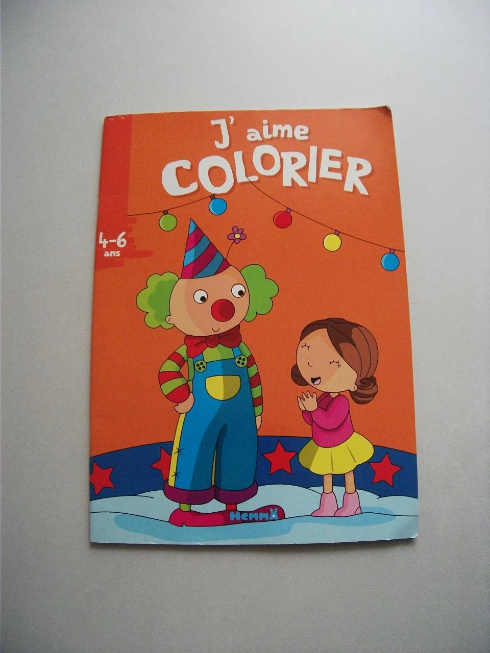 J'aime colorier livre de coloriage Hemma